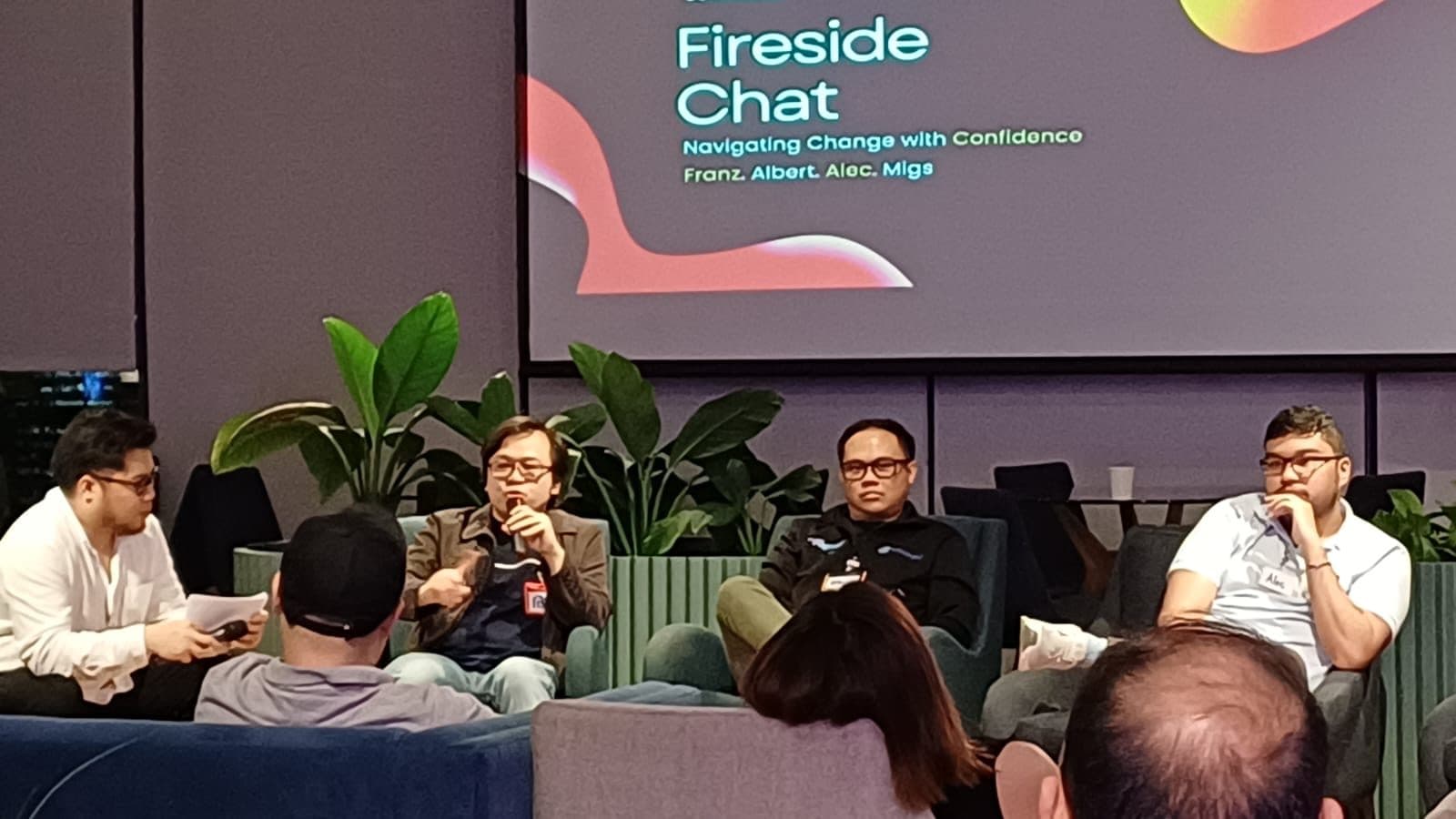The eHeads 18 fireside chat on navigating change