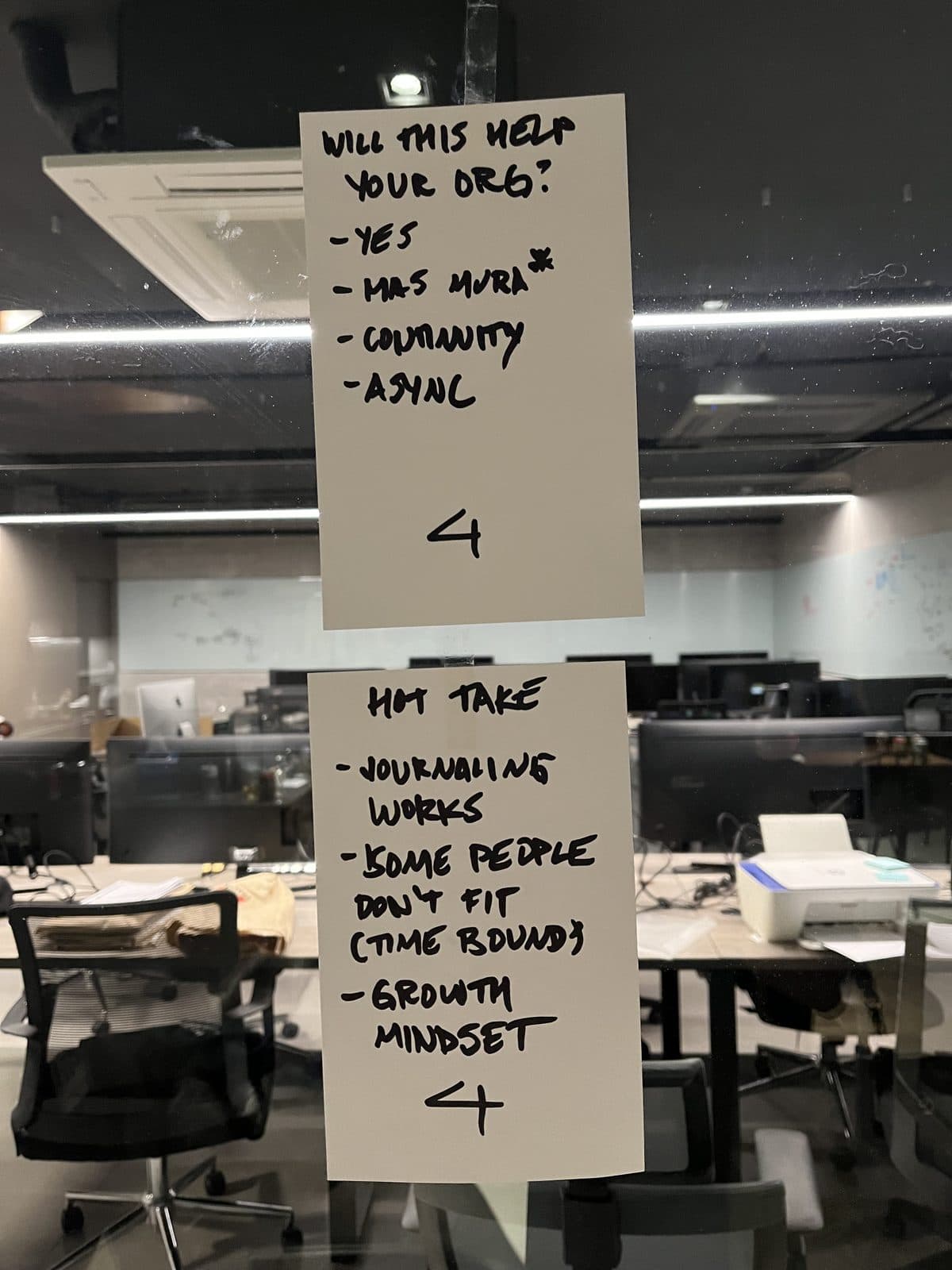 Lean Coffee notes from the eHeads 6 breakout discussions