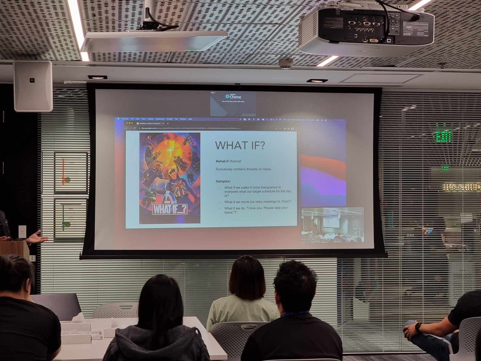 Another lightning talk at eHeads 7