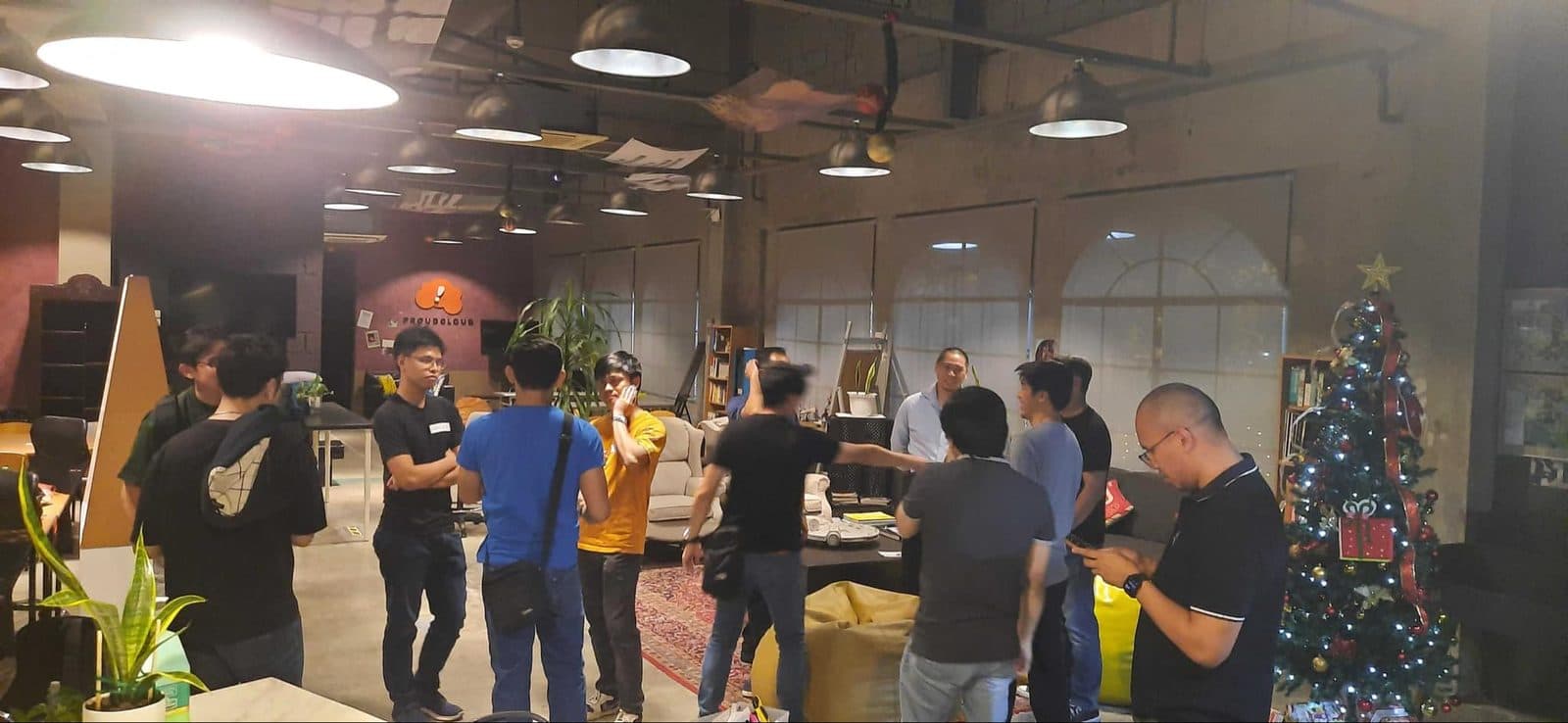 Year-end socials at eHeads 14